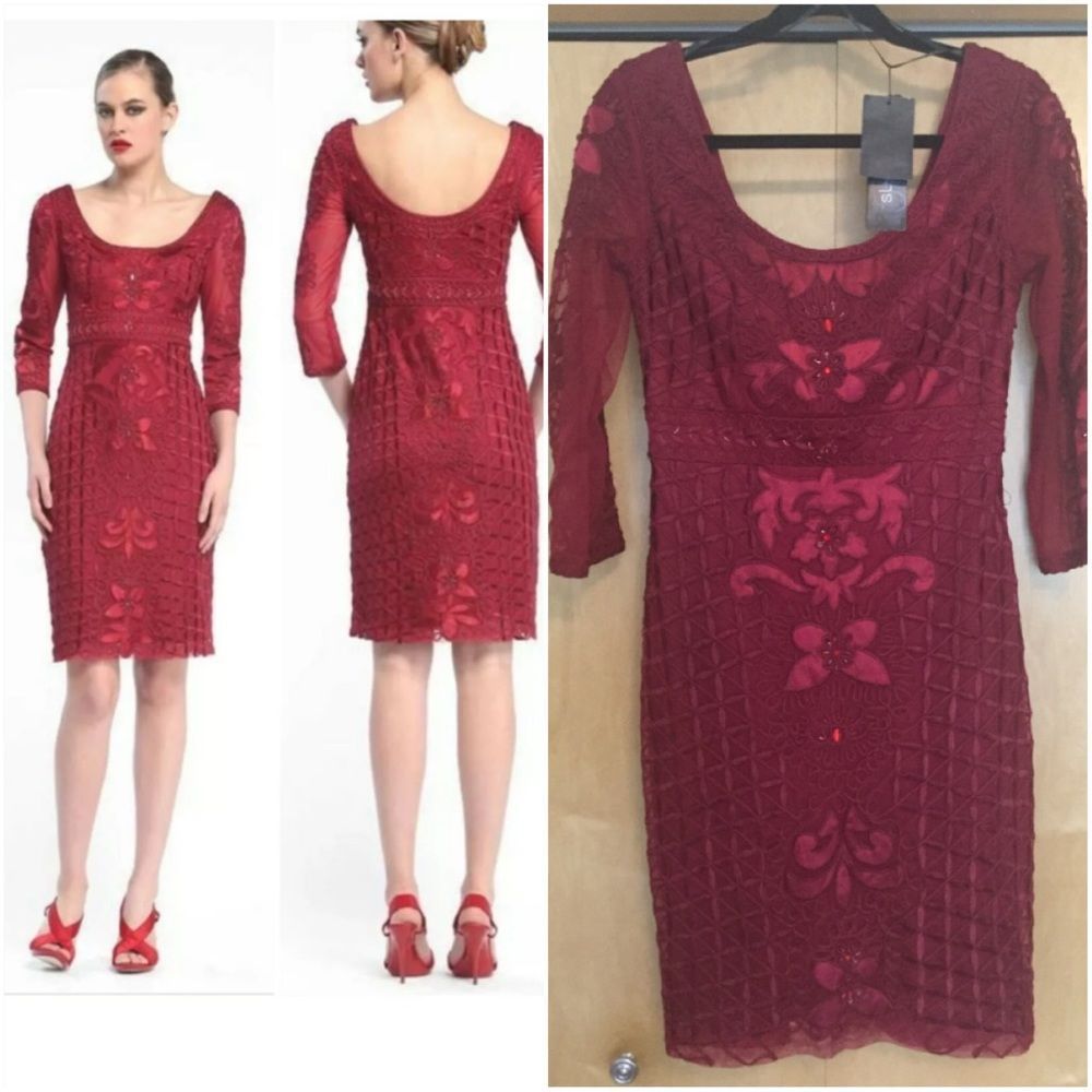 Sue Wong Womens N5378 Embroidered Holiday … - Picture 1 of 11